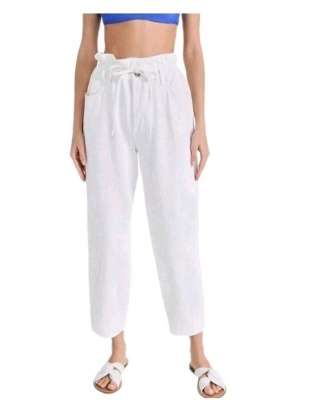 7 For All Mankind Paperbag Balloon Jeans Size 23 NWT